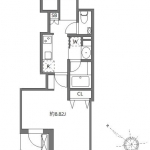 guesthouse sharehouse Fluffy Nihonbashi Hamacho floorplan