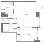 guesthouse sharehouse MG Meguro Ekimae floorplan