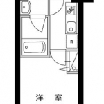 guesthouse sharehouse 하모니 레지던스 타마치 floorplan