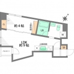 guesthouse sharehouse 젬스톤 다카다노바바 floorplan