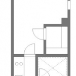 guesthouse sharehouse 아리카 히라이 프레소 floorplan