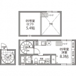 guesthouse sharehouse Grand Eggs Todaimae floorplan
