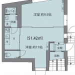 guesthouse sharehouse Le Coeur Ichigaya Baigatacho (Formerly known as ARK HOUSE Ichigaya Baigatacho) floorplan