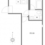 guesthouse sharehouse 루덴스 본연꽃 늪 II floorplan