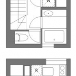 guesthouse sharehouse Fare Yoyogi Uehara floorplan