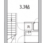 guesthouse sharehouse 파레 요요기우에하라 floorplan