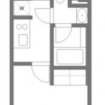 guesthouse sharehouse 프라임메종 치바 신마치 floorplan