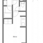 guesthouse sharehouse 프라임메종 치바 신마치 floorplan