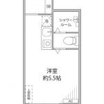 guesthouse sharehouse Studio Matsubara floorplan