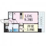 guesthouse sharehouse Agréable Namba Devante. floorplan