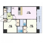 guesthouse sharehouse Presence Kyoto Karasuma Shakuto floorplan