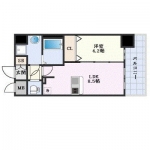 guesthouse sharehouse 프레상스 미나미호리에 더 센스 floorplan