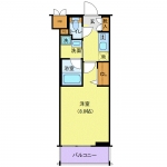 guesthouse sharehouse Harmony Residence Shinjuku-Gyoen THE WEST floorplan
