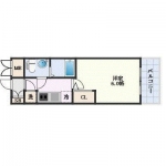 guesthouse sharehouse Avancez Nishi-Umeda Lachure. floorplan