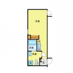 guesthouse sharehouse Lumière Omori. floorplan