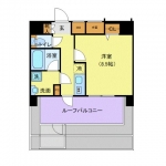 guesthouse sharehouse Genovia Ueno II Sky Garden floorplan