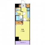 guesthouse sharehouse Genovia Ueno II Sky Garden floorplan
