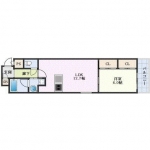 guesthouse sharehouse Forest Aburaokoji Shijo floorplan
