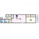 guesthouse sharehouse Forêt Aburaokoji Shijo floorplan