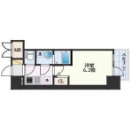 guesthouse sharehouse S 引线大阪双闸门 floorplan
