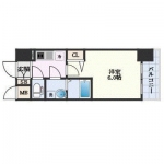 guesthouse sharehouse S-lead Namba ALLURE floorplan