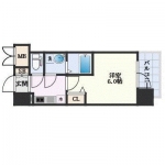 guesthouse sharehouse S-lead Namba ALLURE floorplan