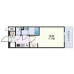 guesthouse sharehouse S-lead Osaka Prime Gate floorplan