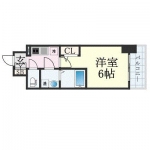 guesthouse sharehouse S-lead Osaka Prime Gate floorplan