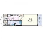 guesthouse sharehouse Lala Place 梅田西照明广场 floorplan