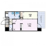 guesthouse sharehouse 프레상스 난바 인피니티 floorplan