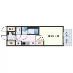 guesthouse sharehouse 프레상스 오사카 게이트 시티 floorplan