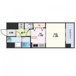 guesthouse sharehouse 라이징 코트 교토 사이인 프론티어 floorplan