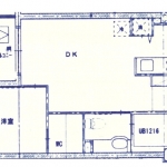 guesthouse sharehouse Bergeure Takanawa. floorplan