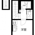 guesthouse sharehouse Cocoon North Town floorplan
