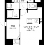guesthouse sharehouse GRANSITE Chiyoda Suidobashi floorplan