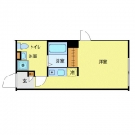 guesthouse sharehouse Novel Court 니시아라이 floorplan