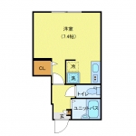 guesthouse sharehouse AZEST-RENT Aoto. floorplan