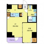 guesthouse sharehouse Genovia Bunkyo Sendagi floorplan