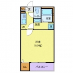guesthouse sharehouse J-Maison Fuchinobe I floorplan