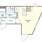 guesthouse sharehouse Fluffy Nishiwaseda. floorplan