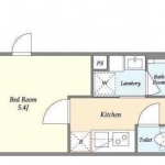guesthouse sharehouse Fluffy Nishiwaseda. floorplan