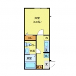 guesthouse sharehouse 라피네 카미오오카 floorplan