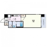 guesthouse sharehouse 레쥬르 애쉬 우메다 WEST GATE floorplan
