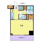 guesthouse sharehouse 루브르 이케가미 삼번관 floorplan