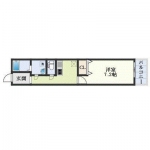 guesthouse sharehouse Ferris Kitashirakawa. floorplan