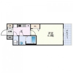 guesthouse sharehouse Pleasant OSAKA DOMECITY Beats. floorplan