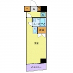 guesthouse sharehouse 투르몽드 신요코하마 floorplan