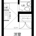 guesthouse sharehouse Sera.U 사사즈카 floorplan