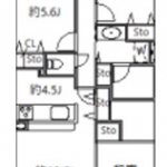 guesthouse sharehouse Associaire Mizonokuchi. floorplan