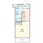 guesthouse sharehouse 크레비스타 나리마스 II floorplan